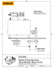 Load image into Gallery viewer, FG-200 Dual Bottle Filling Machine