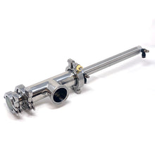 Load image into Gallery viewer, Pail drum and tote N500 filling nozzle, stainless steel 2.0" inlet on white background