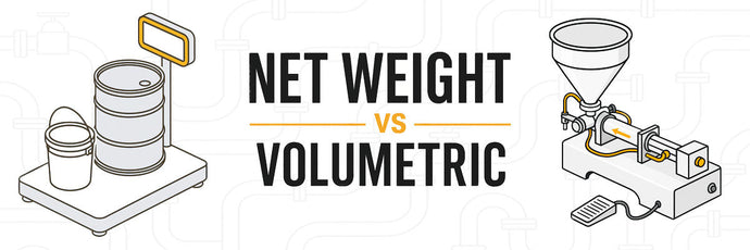 Net Weight vs Volumetric Fillers for Pails, Drums & Totes